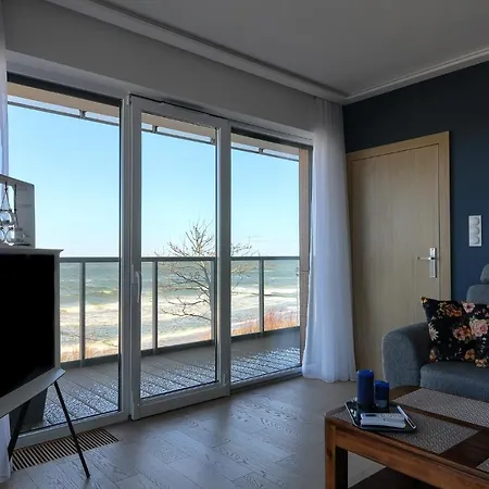 Szafirowy Z Bezposrednim Widokiem Na Morze- Nadmorski Luksus אוסטרוני מורסקי