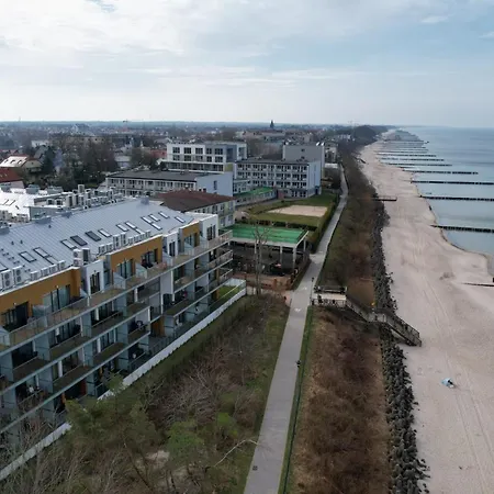 דירה Szafirowy Z Bezposrednim Widokiem Na Morze- Nadmorski Luksus *