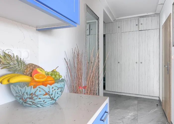 Lägenhet Szafirowy Z Bezposrednim Widokiem Na Morze- Nadmorski Luksus