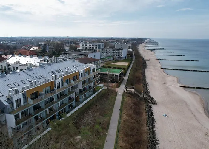 Apartman Szafirowy Z Bezposrednim Widokiem Na Morze- Nadmorski Luksus *